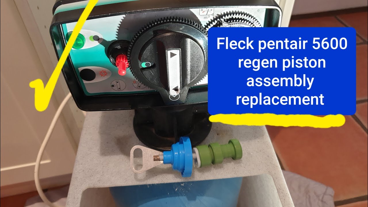 Fleck pentair 5600 piston regeneration valve repair🔥🔥🚀