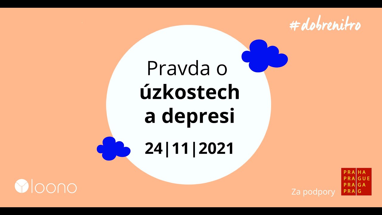 Pravda o úzkostech a depresi | Záznam online diskuze | 