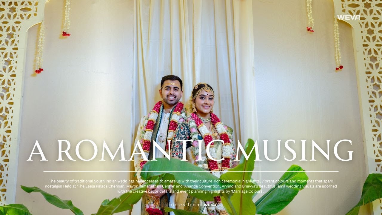 The Jasmine Palette | Latest Traditional South Indian Wedding Highlights of Arvind & Bhavya