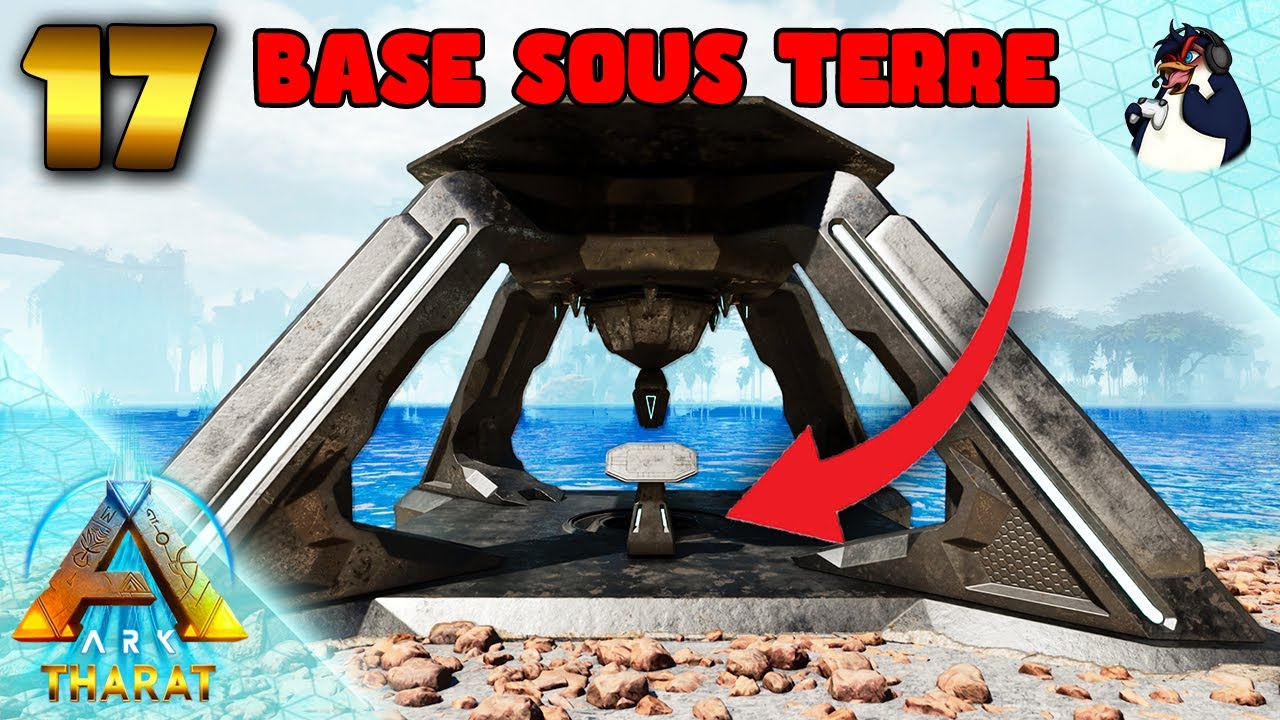 UNE BASE SOUS LA MAP AVEC LA FOREUSE TEK (Freemium Drill Tek) : Ep17 THARAT Ark Ascended