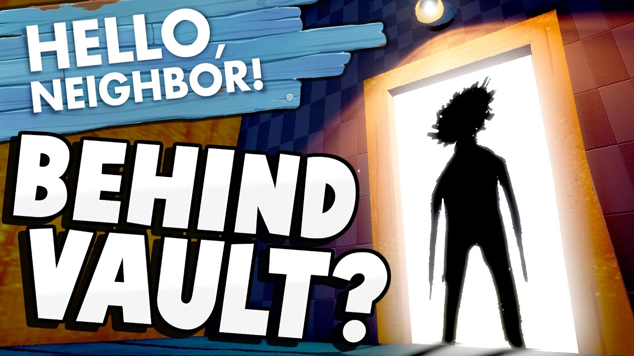 WE DID IT! SECRET DOOR! Hidden Portal Leads to Shadow Man! - Hello Neighbor Alpha 4 Gameplay