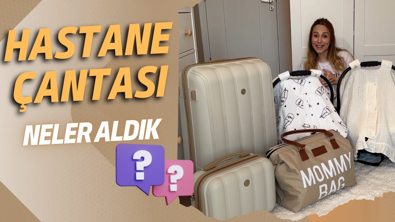 İKİZLERİMİN HASTANE ÇIKIŞI ÇANTASI | NELER ALDIK ?
