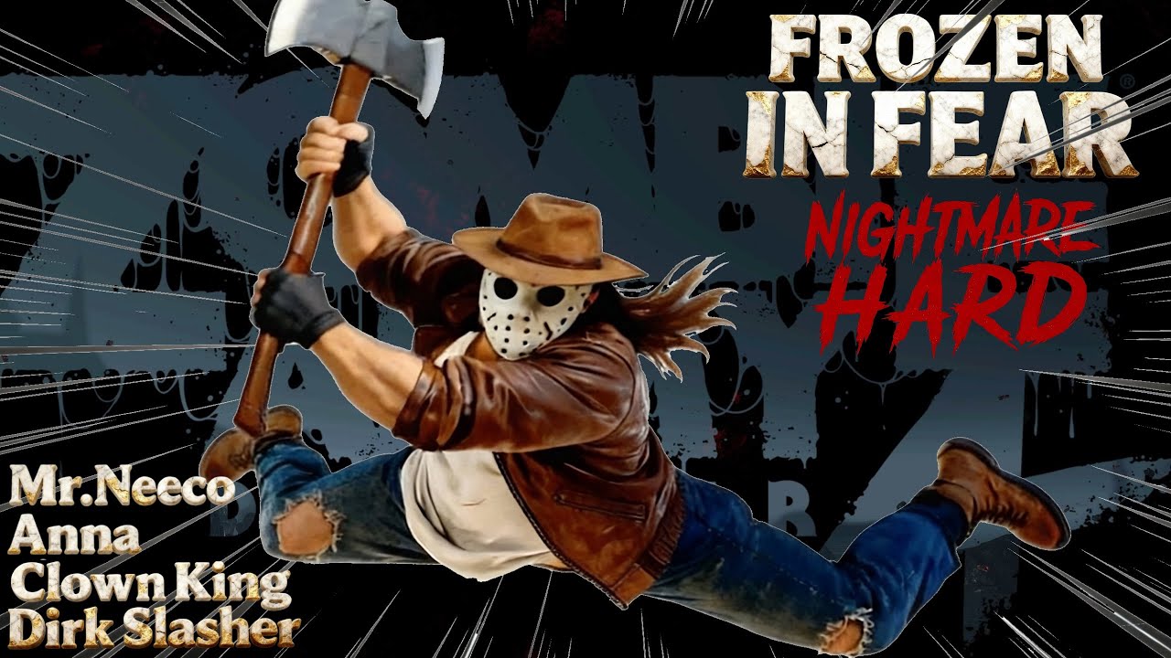 Zombie Army 4 with Mr. Neeco, Anna, Clown King, Dirk Slasher. Frozen In Fear-Nightmare Hard