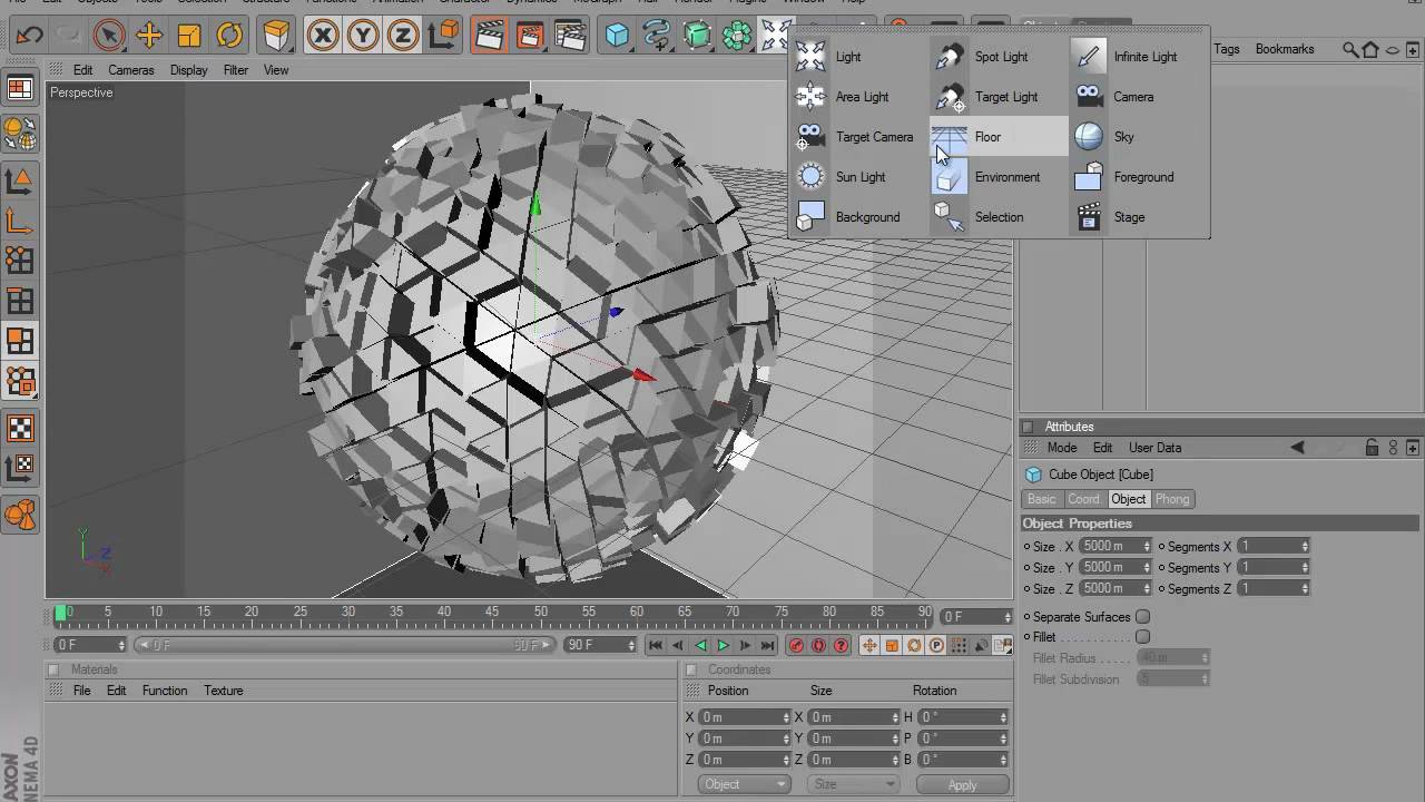 Tutorial | How To Make An Abstract Sphere Using Cinema 4D