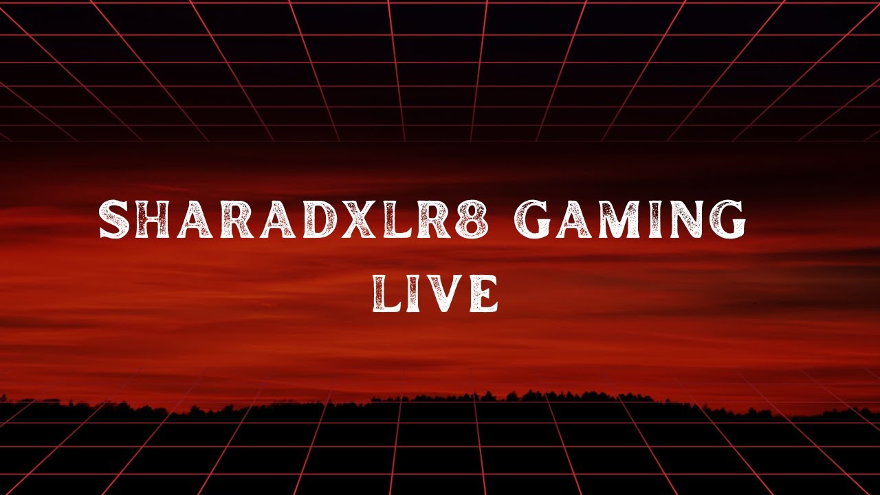 Call of duty mobile Sharadxlr8 Gaming Live