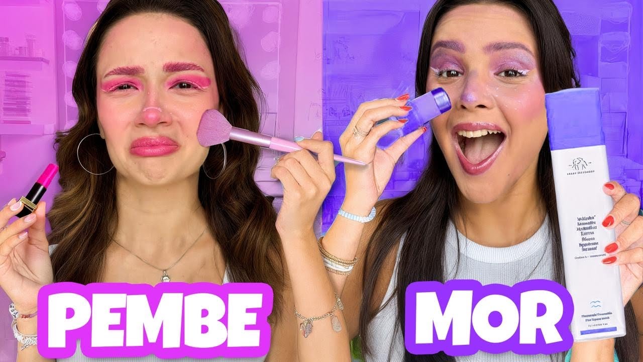 TEK RENK MAKYAJ CHALLANGE