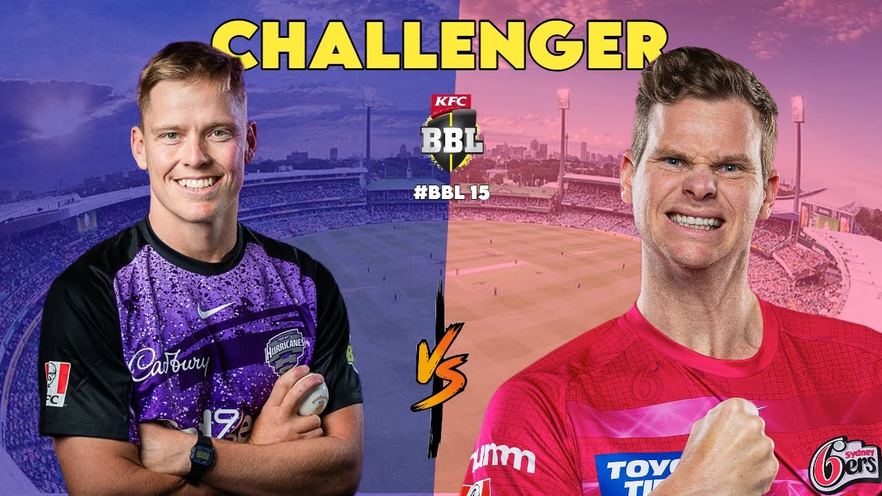 Hobart Hurricanes vs Sydney Sixers | Challenger | Big Bash 2025-26 | Cricket 26