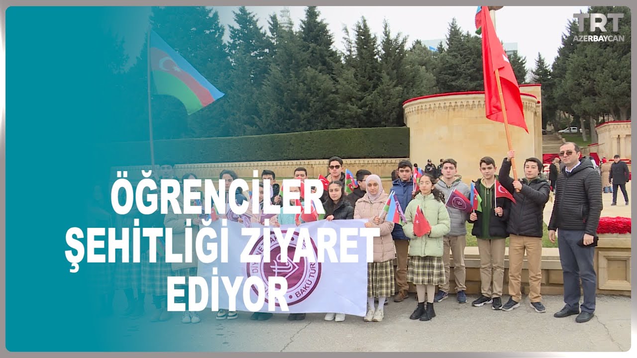 &Ouml;ĞRENCİLER ŞEHİTLİĞİ ZİYARET EDİYOR
