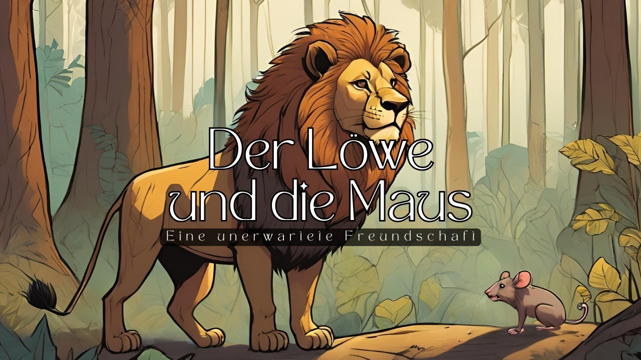 Der Löwe und die Maus – Eine unerwartete Freundschaft | Kurzgeschichte