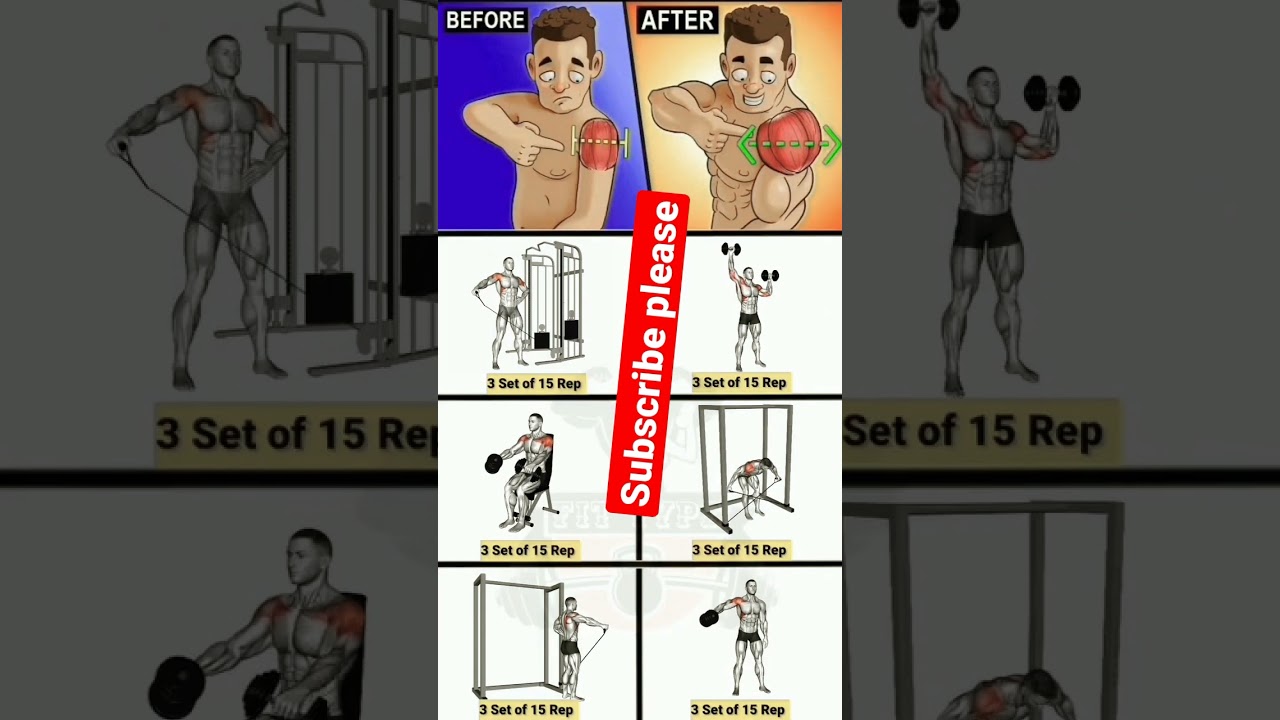 🏋️💪best💪 gym💪 workout!!🏋️💪 #musclesworkout #sholderworkout #bestworkoutmotivation #shorts #viral
