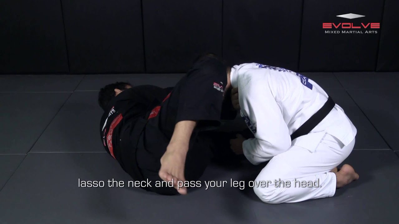 BJJ: Invisible Open Guard Choke | Evolve University