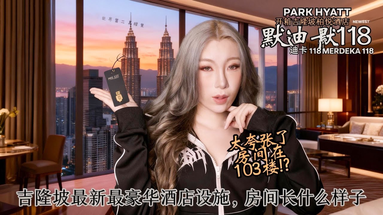 入住100层高空是什么感觉？吉隆坡Park Hyatt酒店真实开箱！