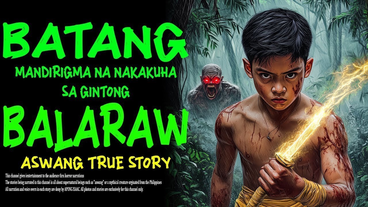 BATANG MANDIRIGMA NA NAKAKUHA SA GINTONG BALARAW I True Story I Kwentong Aswang