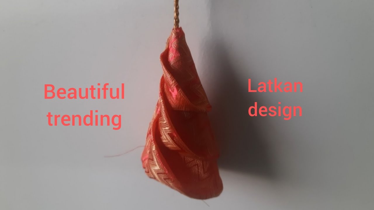 Beautiful trending latkans design 🌺