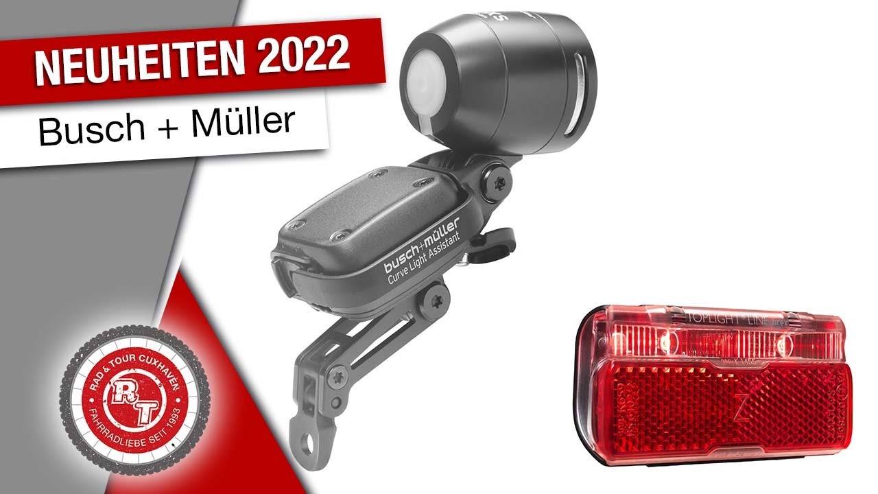 EUROBIKE – Neuheiten aus der Fahrradbranche [Busch + Müller 2022]