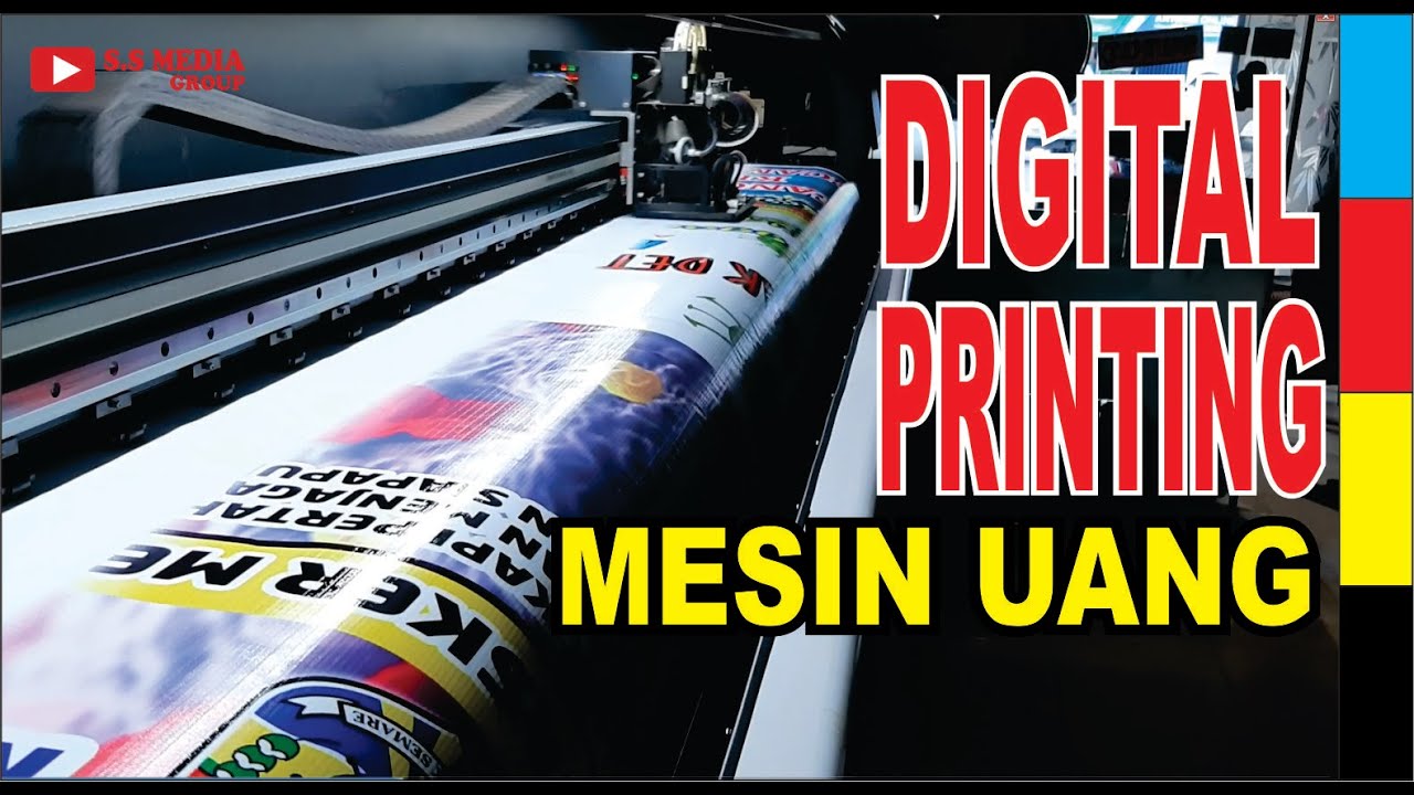 CARA MENCETAK SPANDUK / BANNER DIGITAL