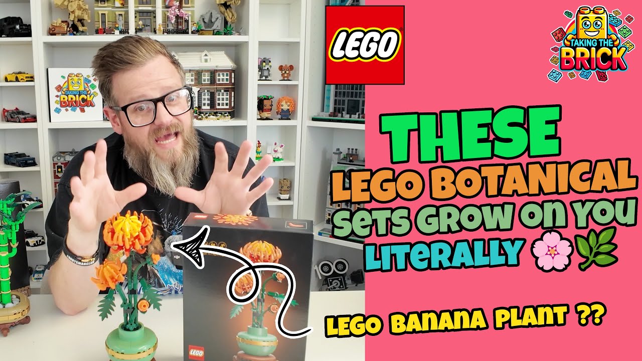 These LEGO Botanical Sets Grow on You &mdash; Literally 🌸🌿