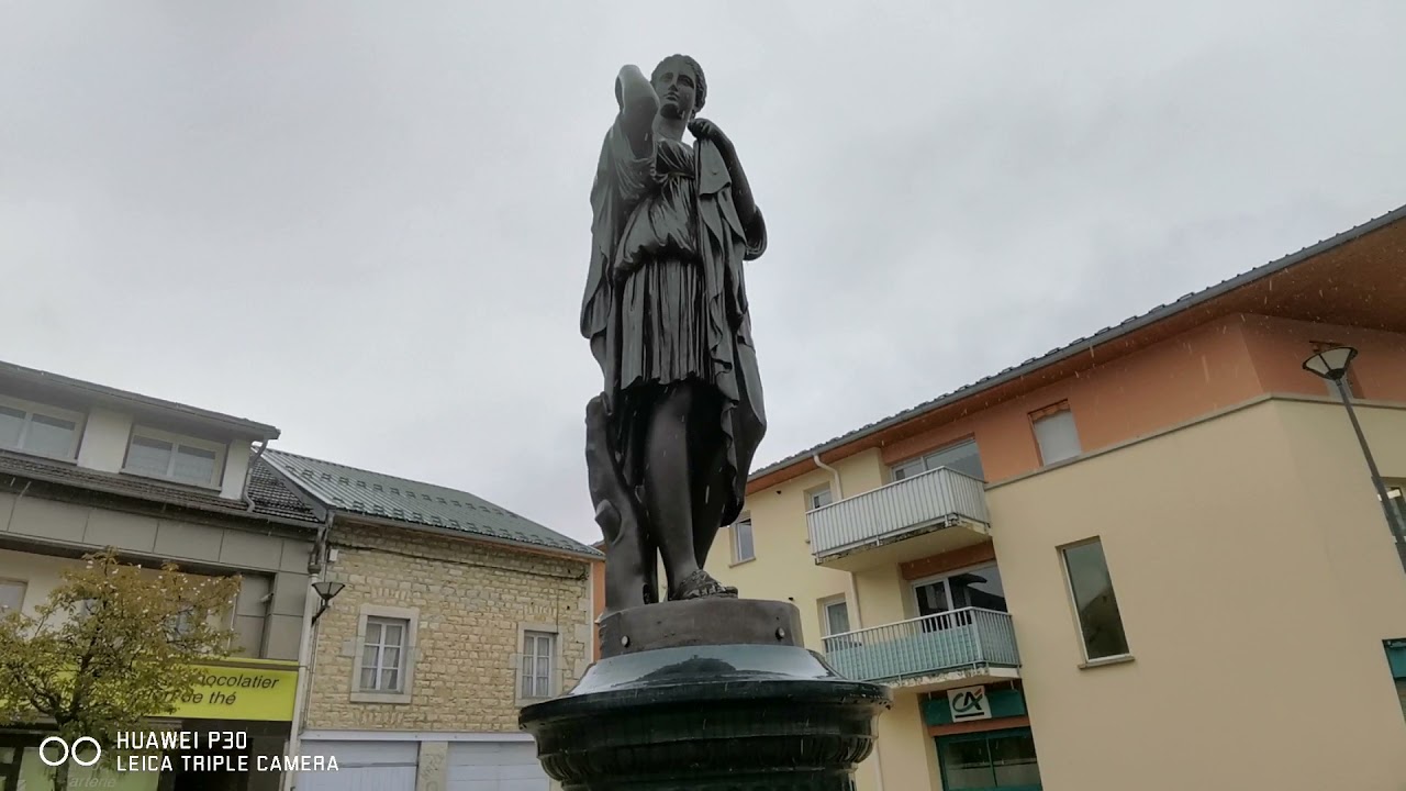 Saint Laurent en Grandvaux 39150, Jura, France. Center of the Community Saint Laurent en Grandvaux