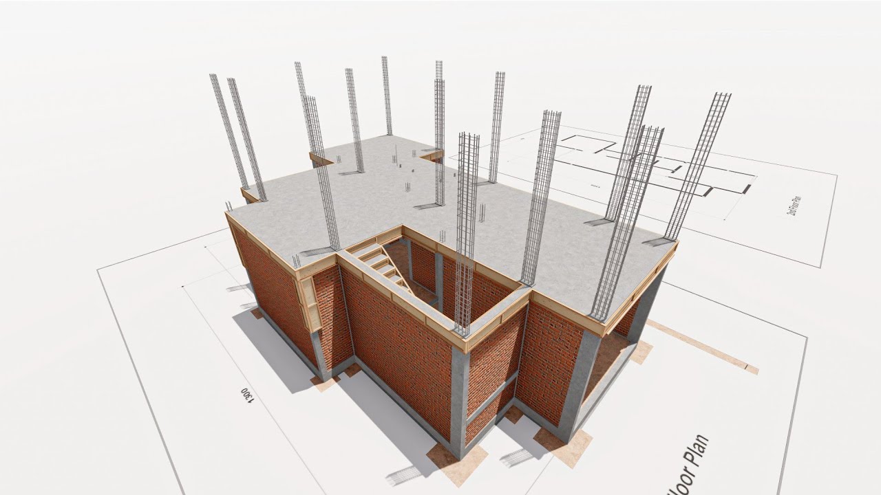House construction process step by step ( Start to finish )