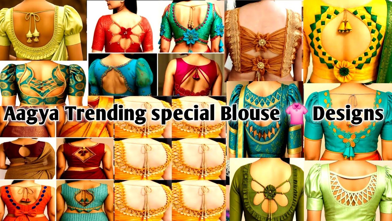 2025  💯 % Aagya Trending Special Dhamakedar Blouse Designs 👚 