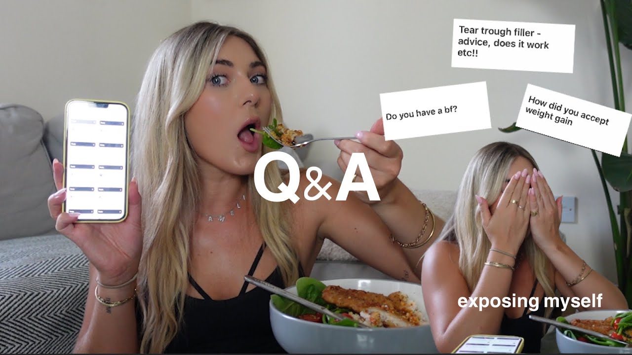 Вопросы и ответы: мукбанг: свидания, набор веса, калории | MUNCH WITH MILLY | millyg_fit