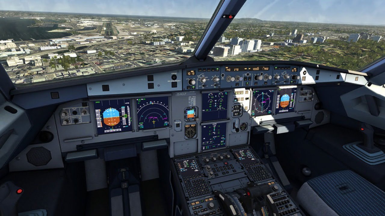 Playing Aerofly FS2! (with saitek yoke and throttle)