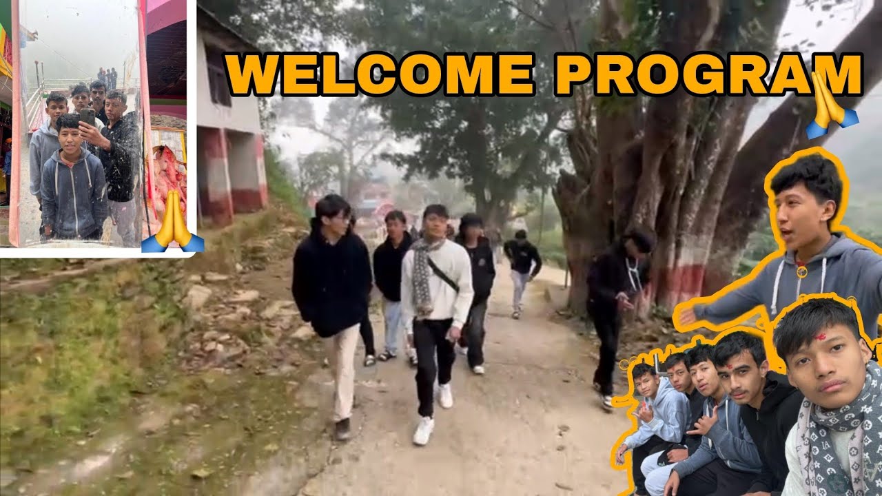 WELCOME PROGRAM BY OUR SCHOOL 🙏🏿