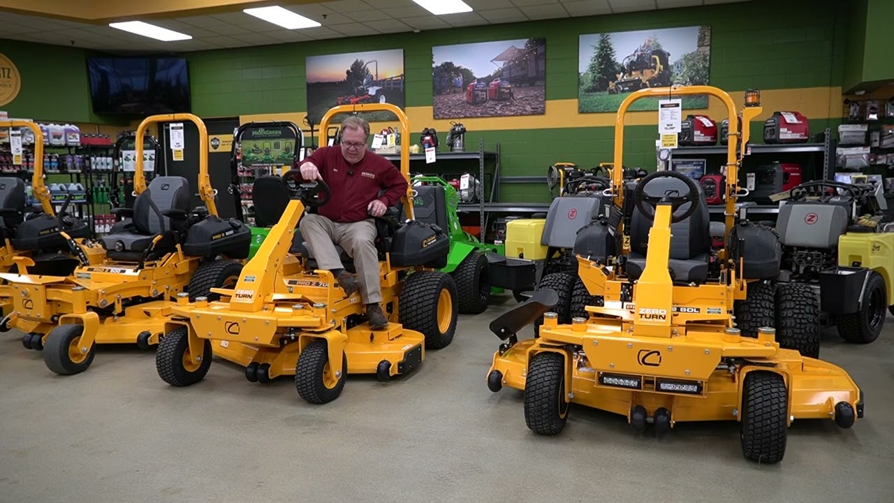 Wednesdays with Weingartz: Cub Cadet PRO Z Zero Turns with Steering Wheel