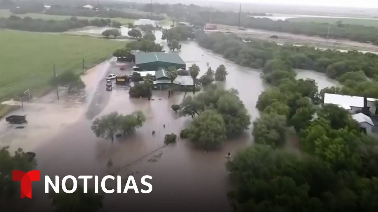 Texas est&aacute; bajo emergencia por los r&iacute;os crecidos y el riesgo de inundaciones | Noticias Telemundo