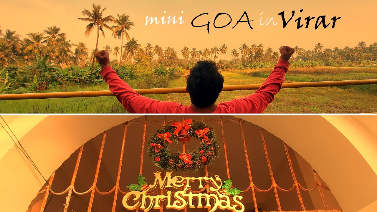 VLOG | MINI GOA IN VIRAR | CHRISTMAS VIBES | NITIN SHIVTARKAR