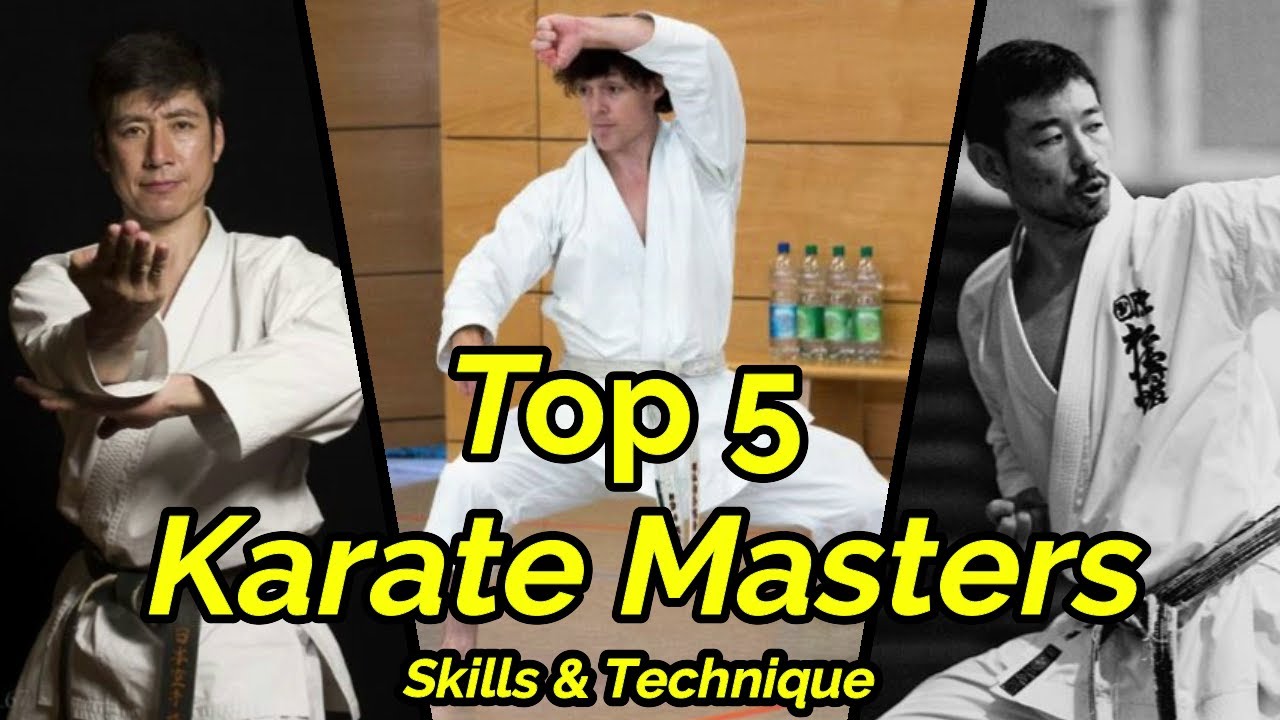 Top 5 Most Technical Masters of karate