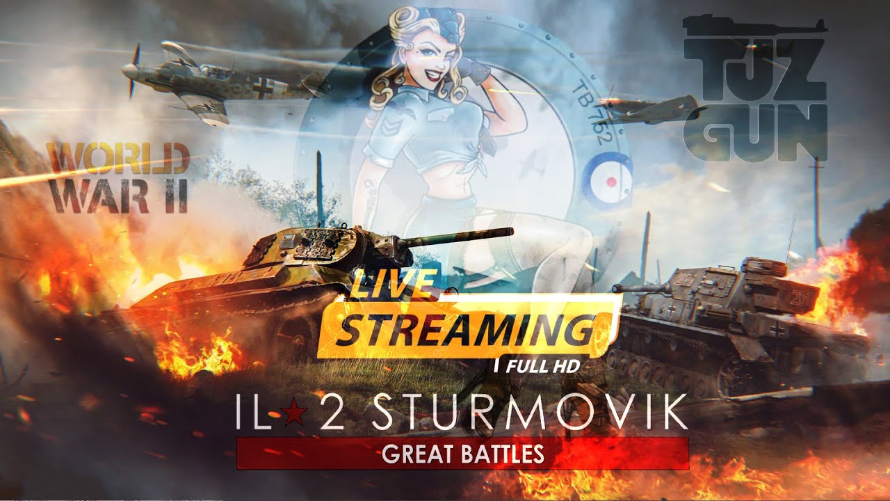 ⭐IL2 Sturmovik Great Battles⭐🔴LIVE The Soviet Pilot Custom / 🚩PvP🚩/ 🏆Master of the Air🏆