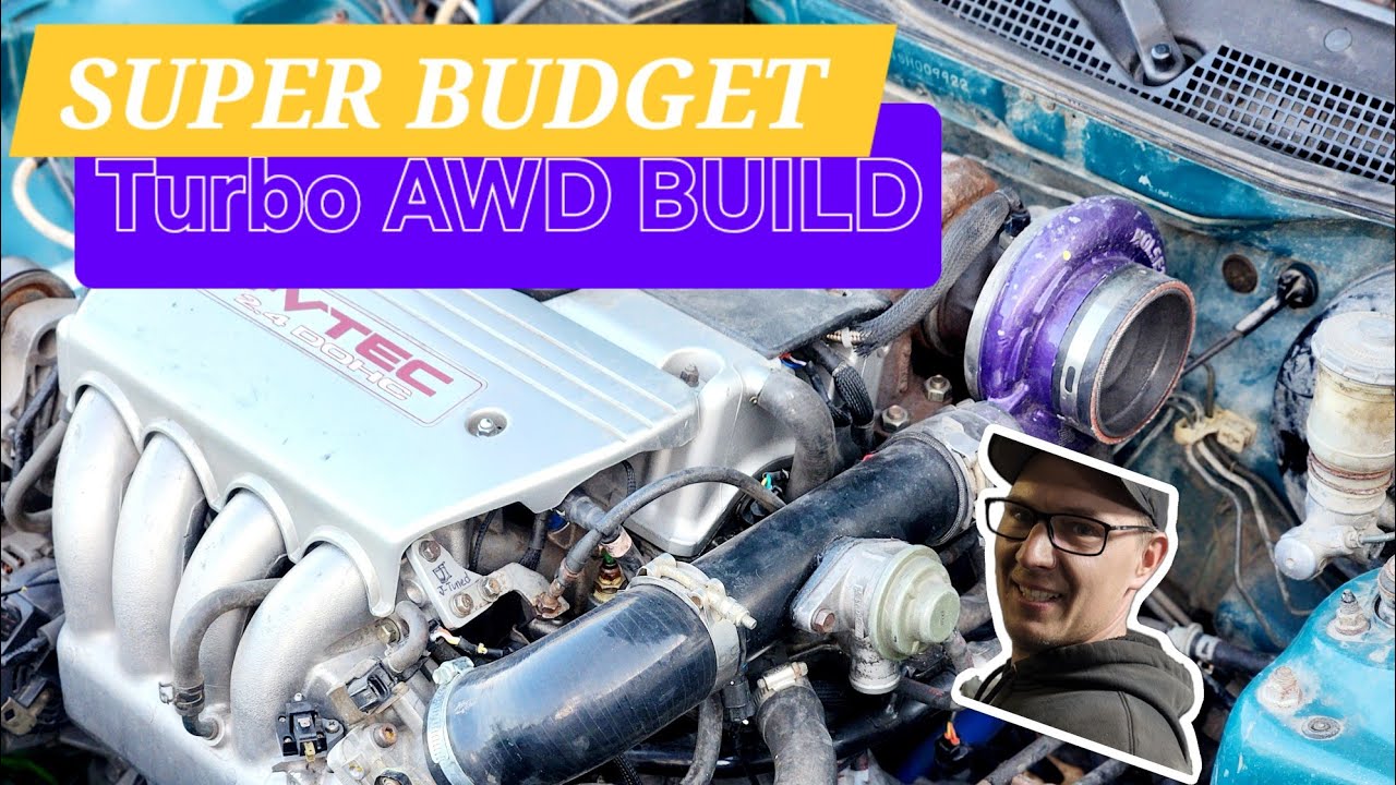 Budget K24 awd turbo build!