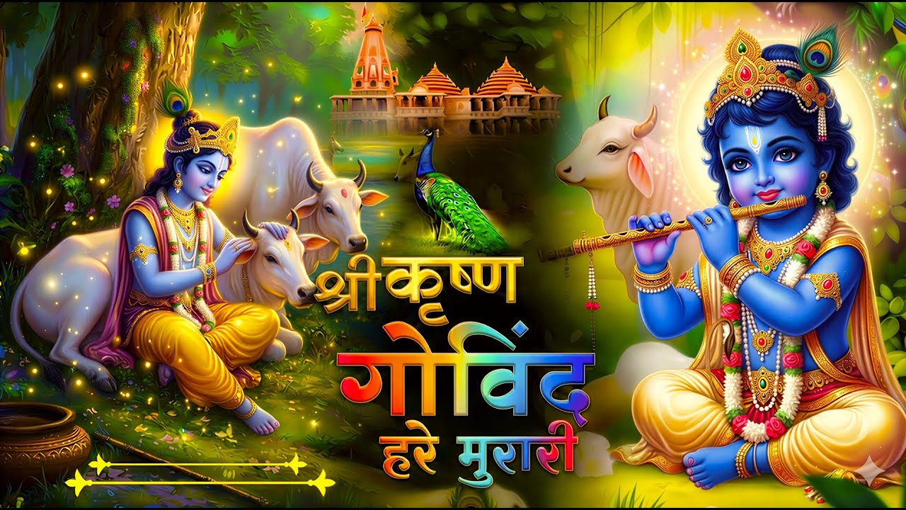 श्री कृष्णा गोविन्द हरे मुरारी - भजन | Shri Krishna Govind Hare Murari | Krishan Bhajan 2026