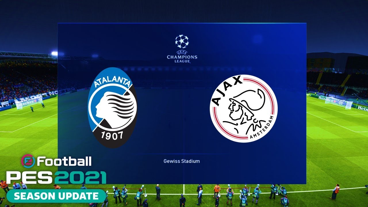 eFootball PES 2021 | Atalanta vs Ajax - UEFA Champions League 20-21 | Gameplay PC
