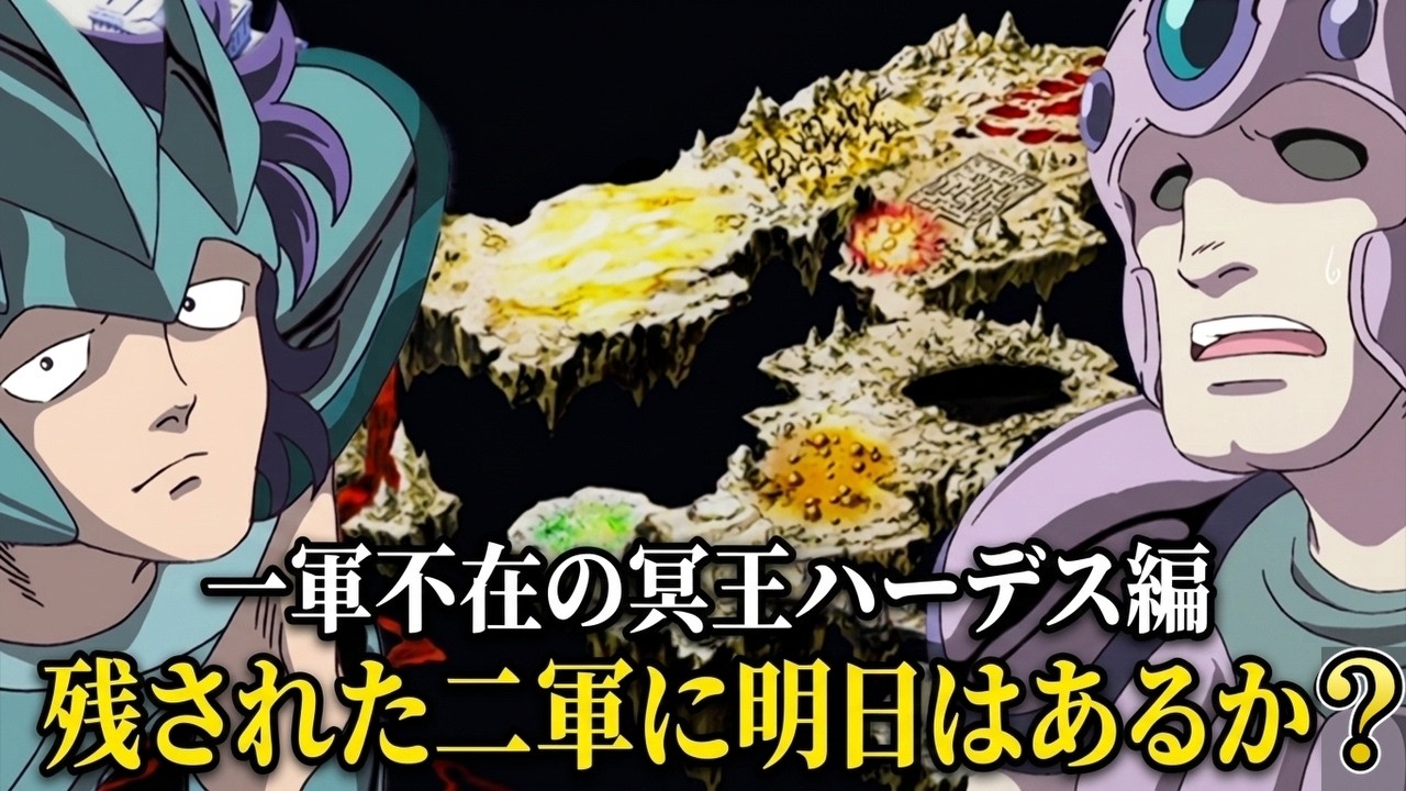 【聖闘士星矢】一軍不在の冥王ハーデス編：残された二軍に明日はあるか？