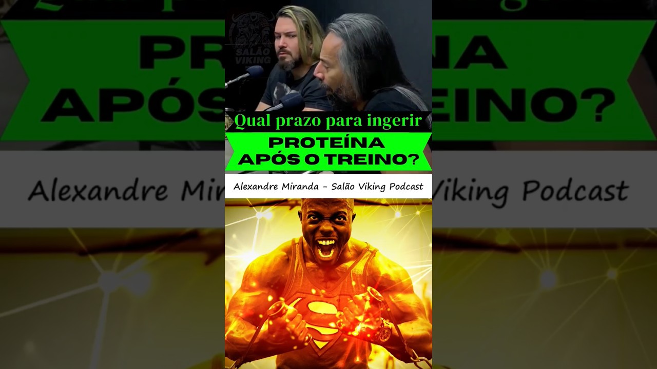QUAL PRAZO PARA INGERIR PROTEÍNA APÓS O TREINO? 