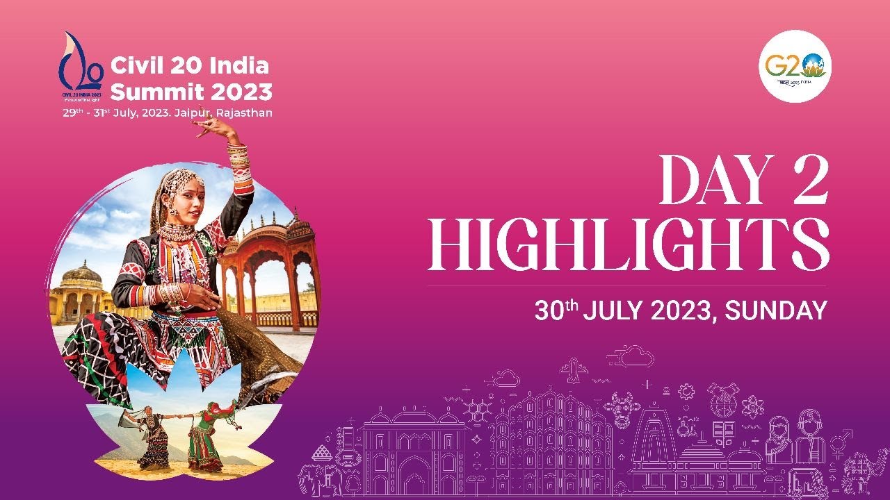 Civil 20 India Summit Day 2-Highlight