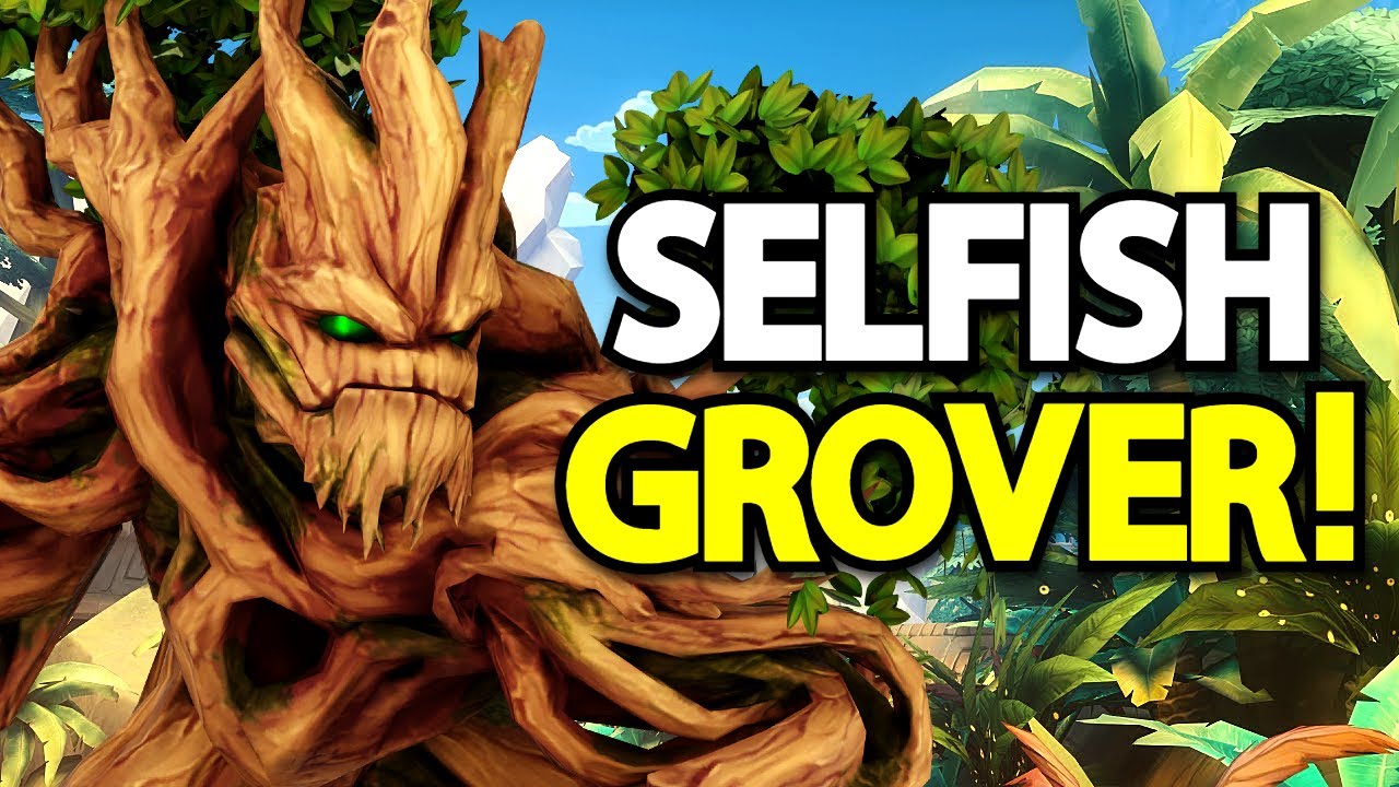 Is the SELFISH Grover Healing Build Any Good? (Paladins Gameplay)