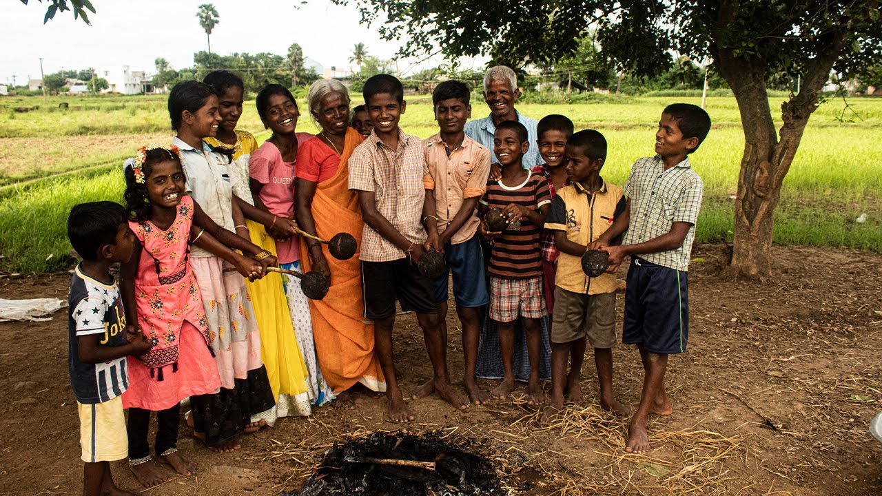 Toasting Coconut | Digestion Recipe | Healthy Snacks | Village life | Traditional village food