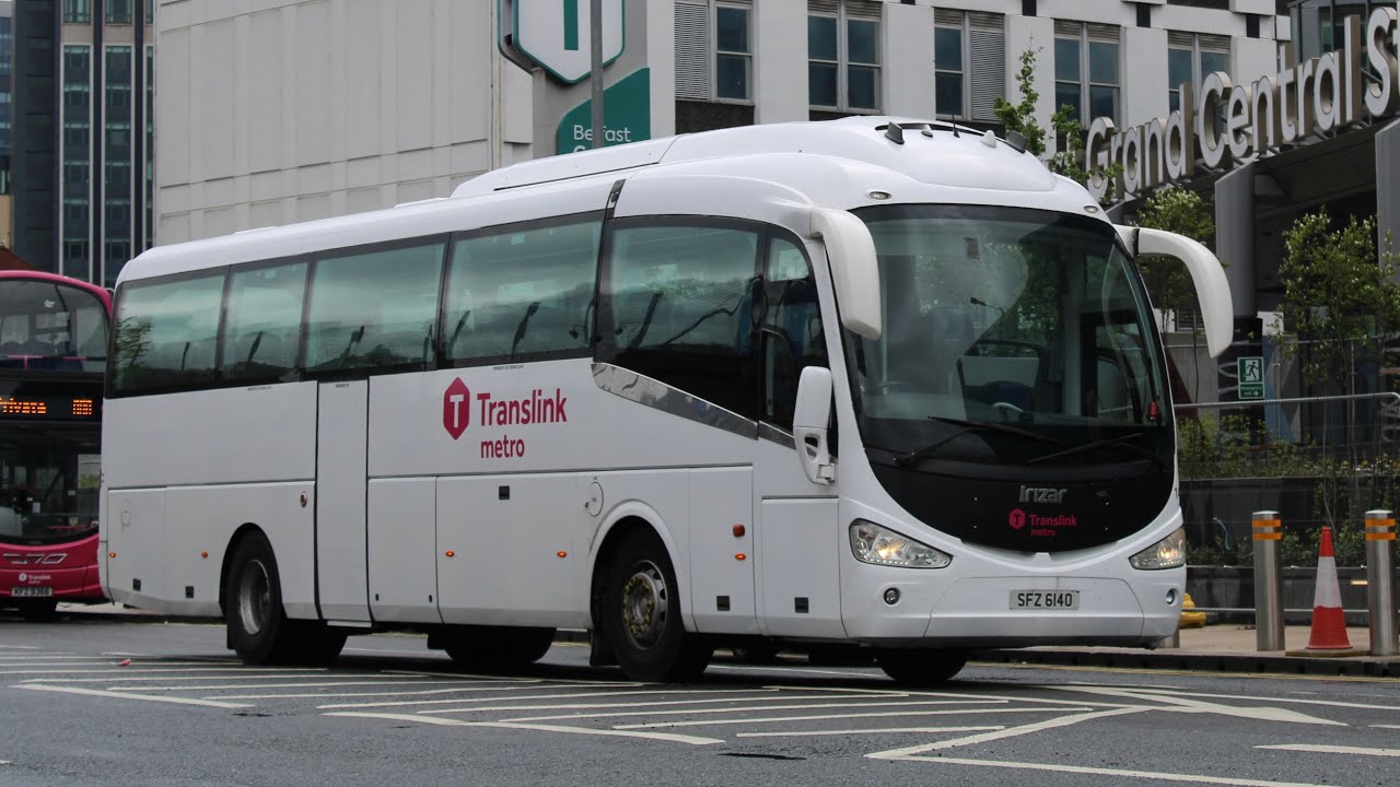 Translink Metro: Private Hire Scania Irizar i6 (140) - Railway Substitution Service