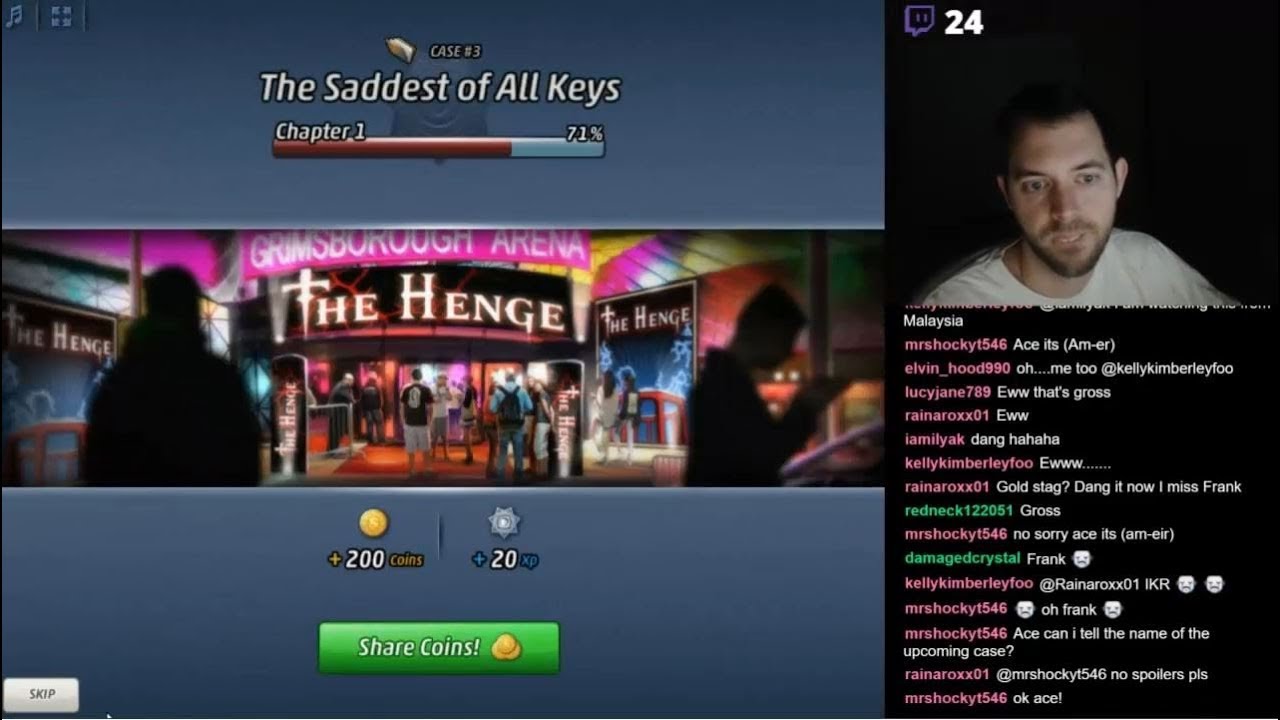 Criminal Case - The Conspiracy Case 3: The Saddest of all Keys Chapter 1