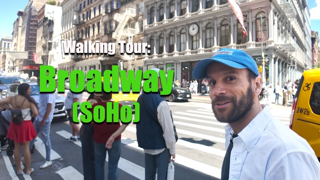 Walking SoHo's Broadway in NYC