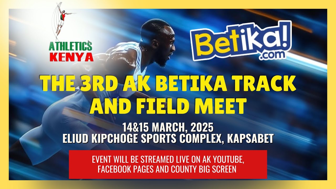 The 3rd AK Betika Track and Field Weekend meet, Kapsabet