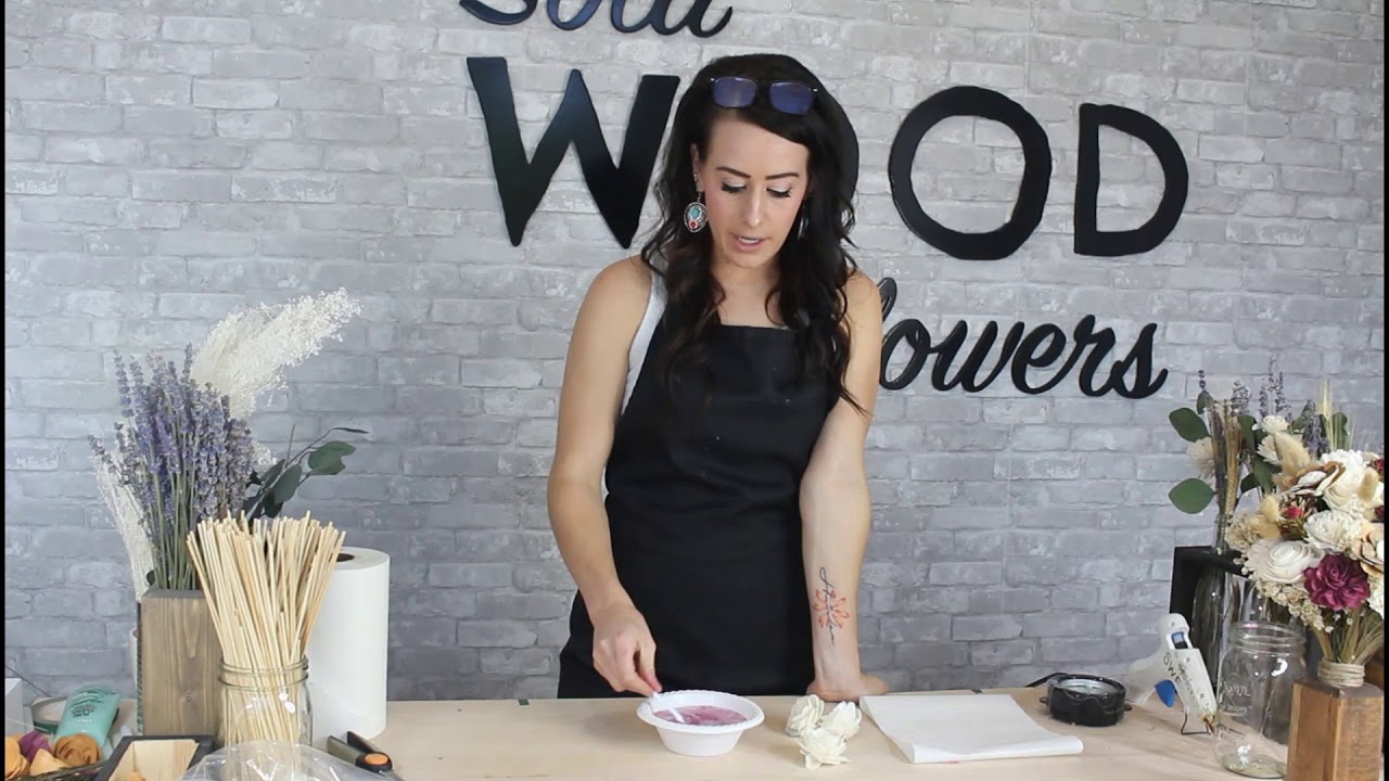 How to Dye Your Sola Wood Flowers