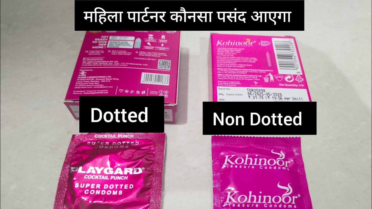 Dotted Vs Non Dotted protection Kohinoor And Play guard