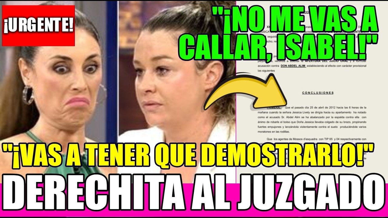 ¡ISABEL RÁBAGO ANUNCIA DEMANDA A MARINA ESNAL!