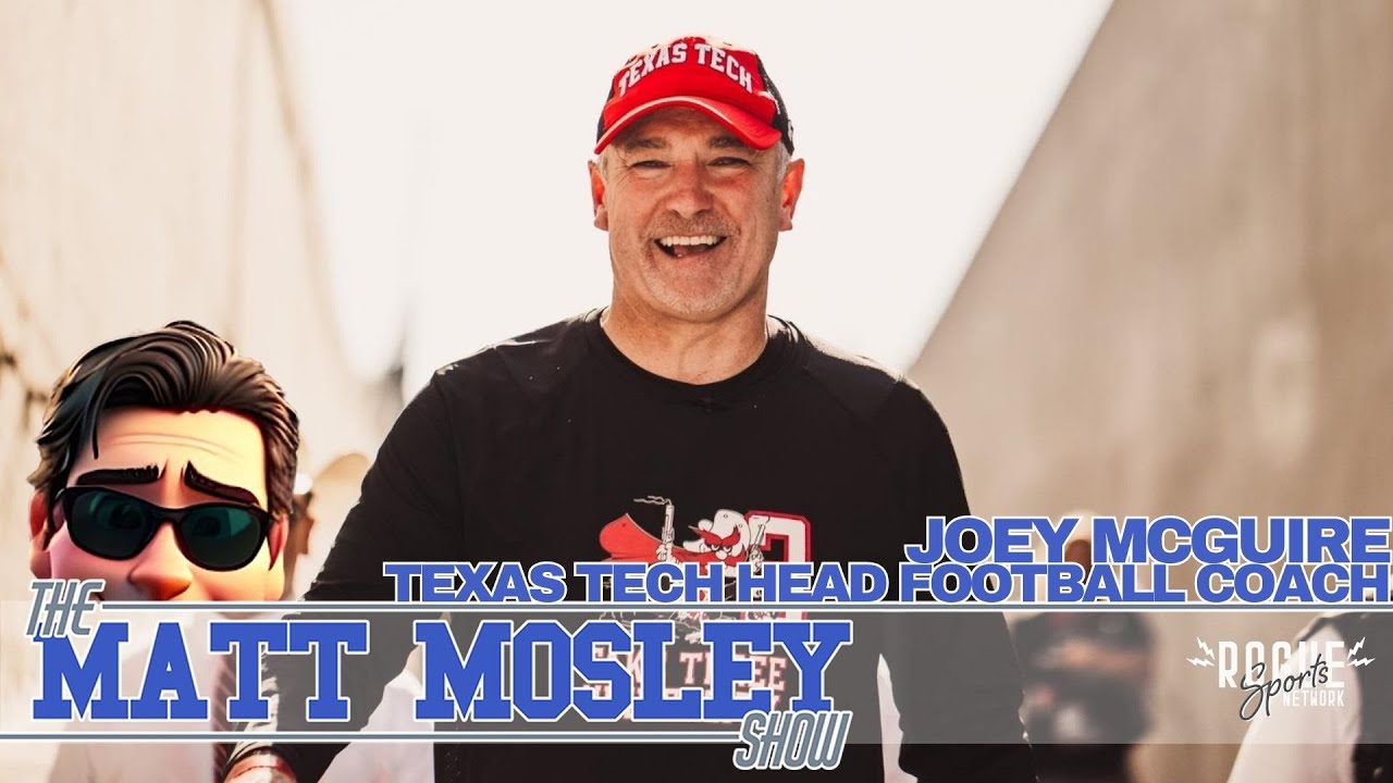 Joey McGuire Joins The Matt Mosley Show To Talk Texas Tech In The CFB.