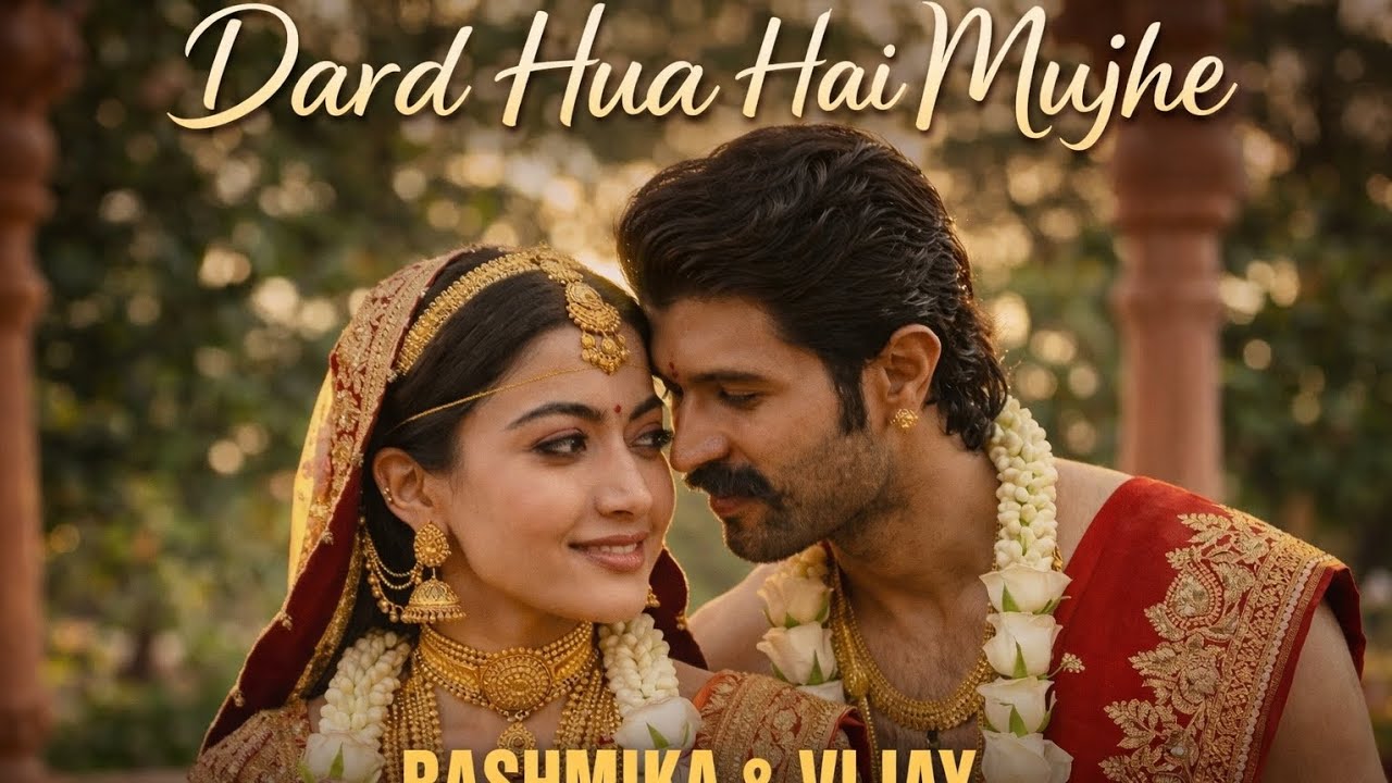 New song 2026 l New hindi song l Dard huwa hai mujhe l Rashmika mandana ,vijay deverkonda l New song