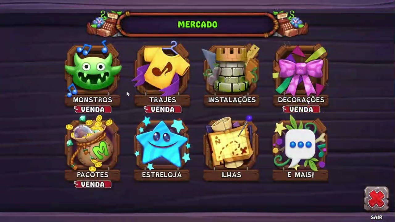 Dia 4 jogando My Singing Monsters :3
